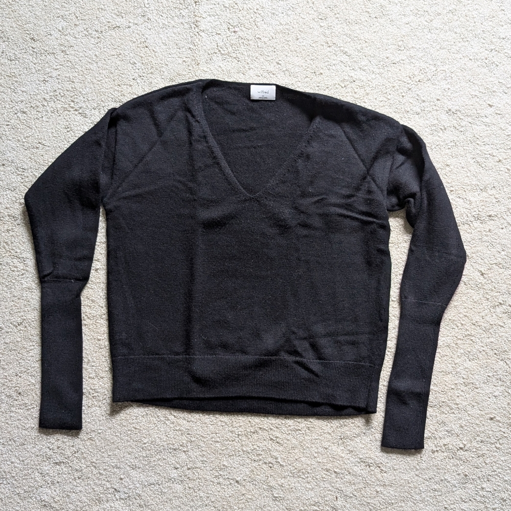 Aritzia Wilfred Cyprie V-neck